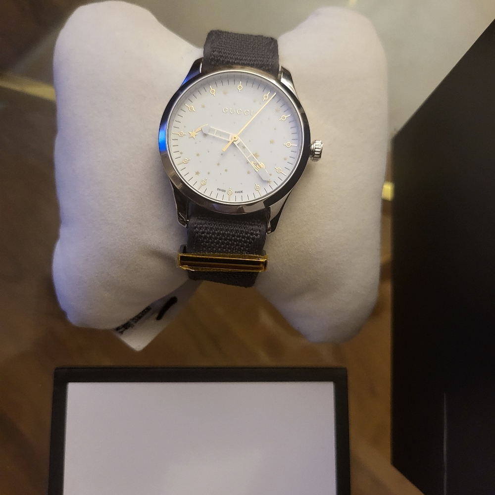 Authentic Gucci 38MM Arial G- Timeless Watch - Picture 7 of 11